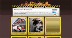 Desktop Screenshot of jeuxpompiers.com
